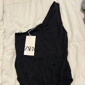 Zara One Shoulder bodysuit